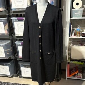 St. John Basics Long Cardigan - Size 12